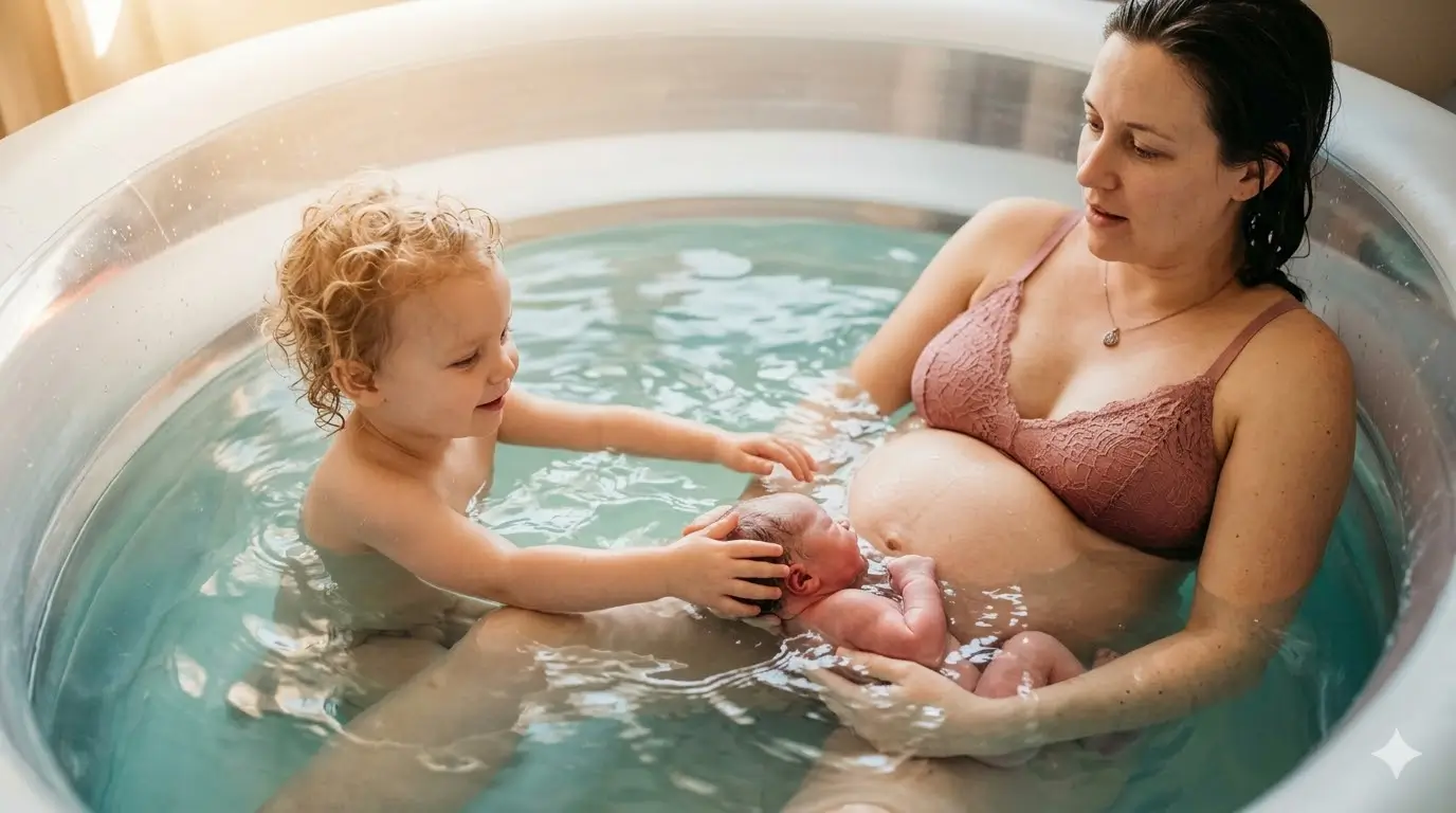 Starší dítě u porodu?