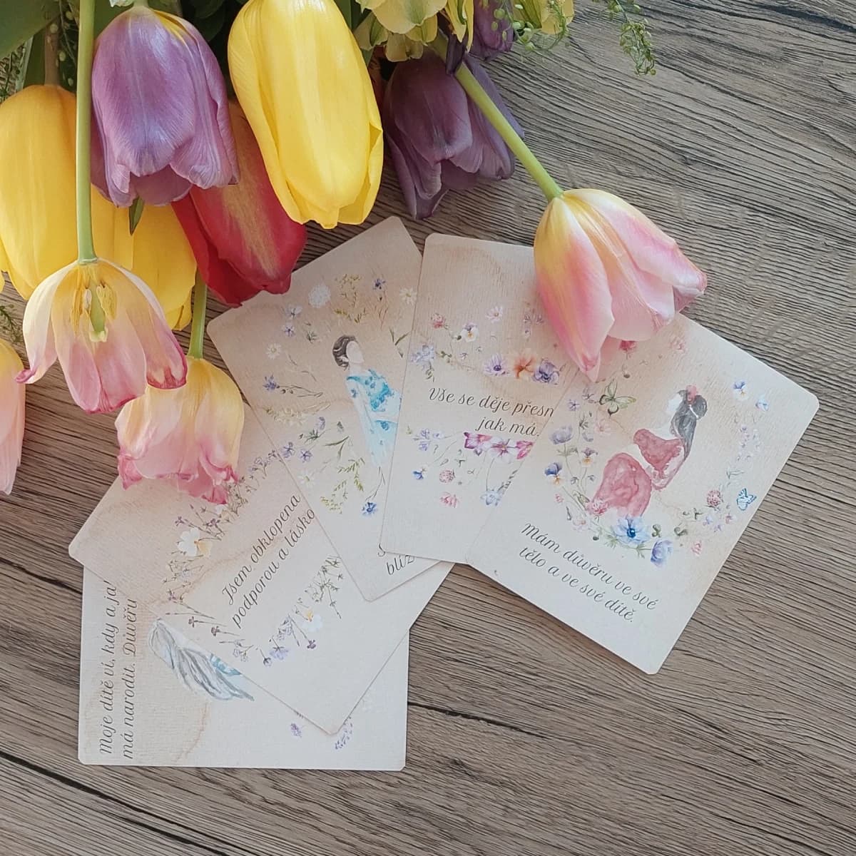 Afirmační kartičky pro těhotné – 2