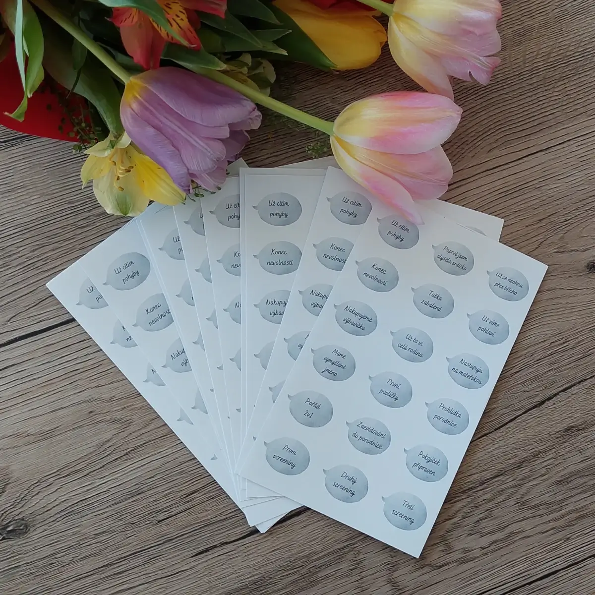 Samolepky k diáři – 2