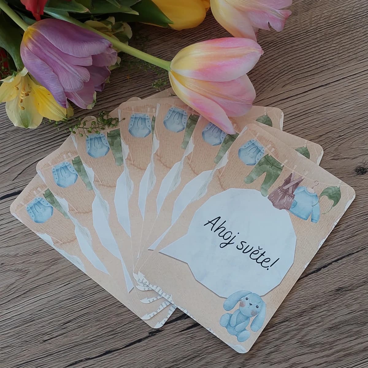 Milníkové kartičky pro miminko – 1