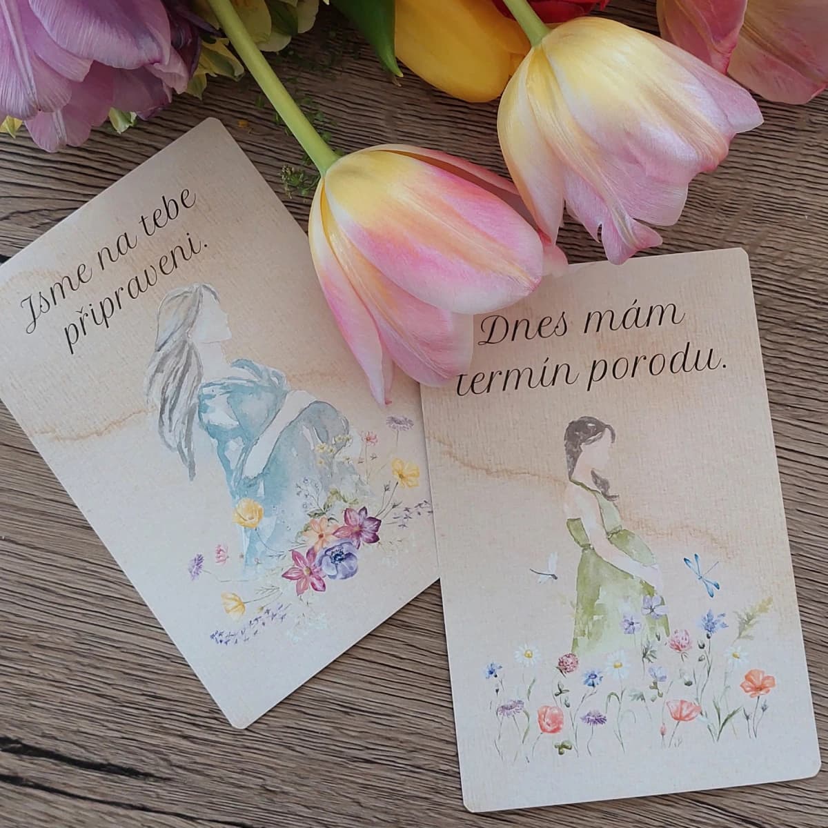 Těhotenské milníkové kartičky – 5
