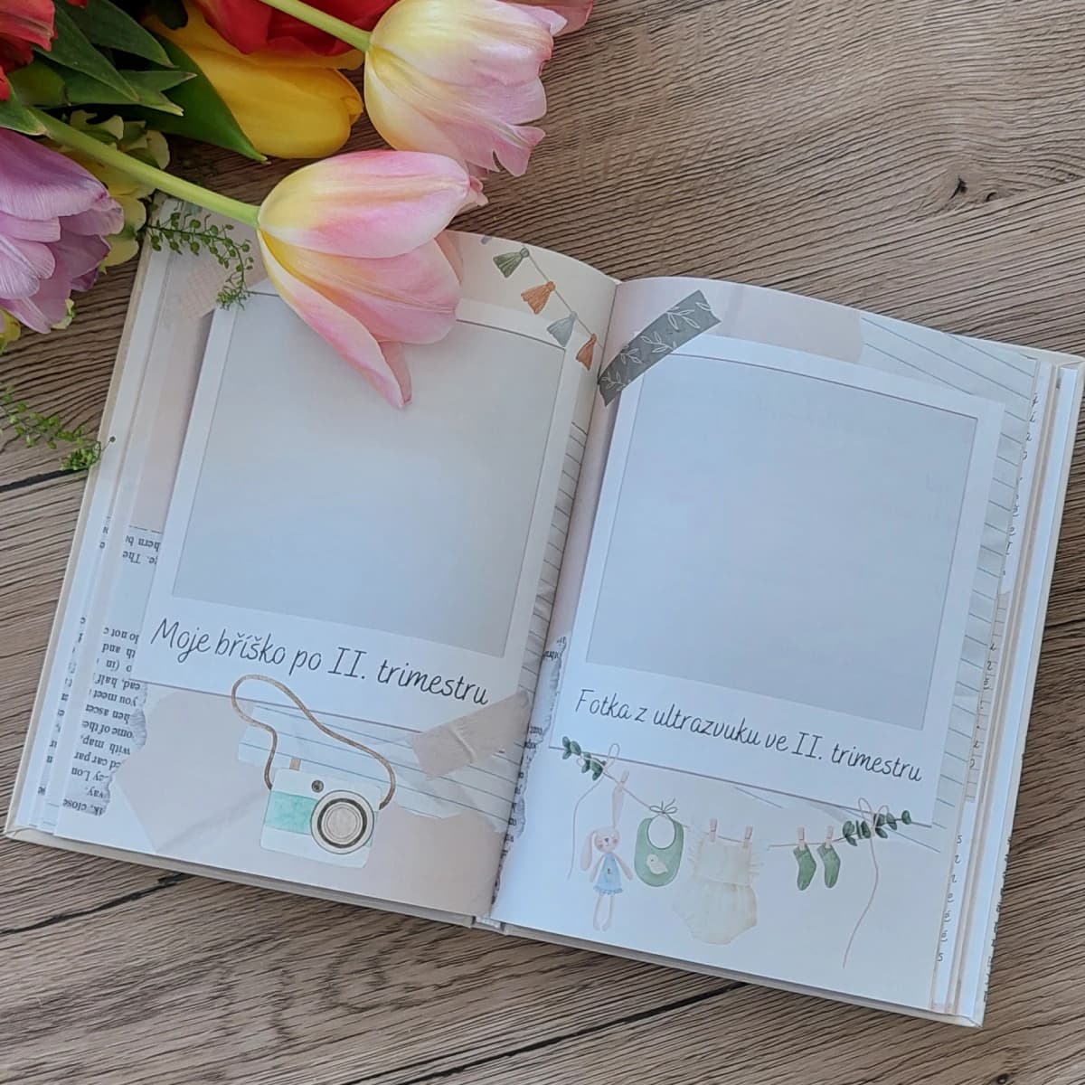 Těhotenský diář (knižní vazba) – 3