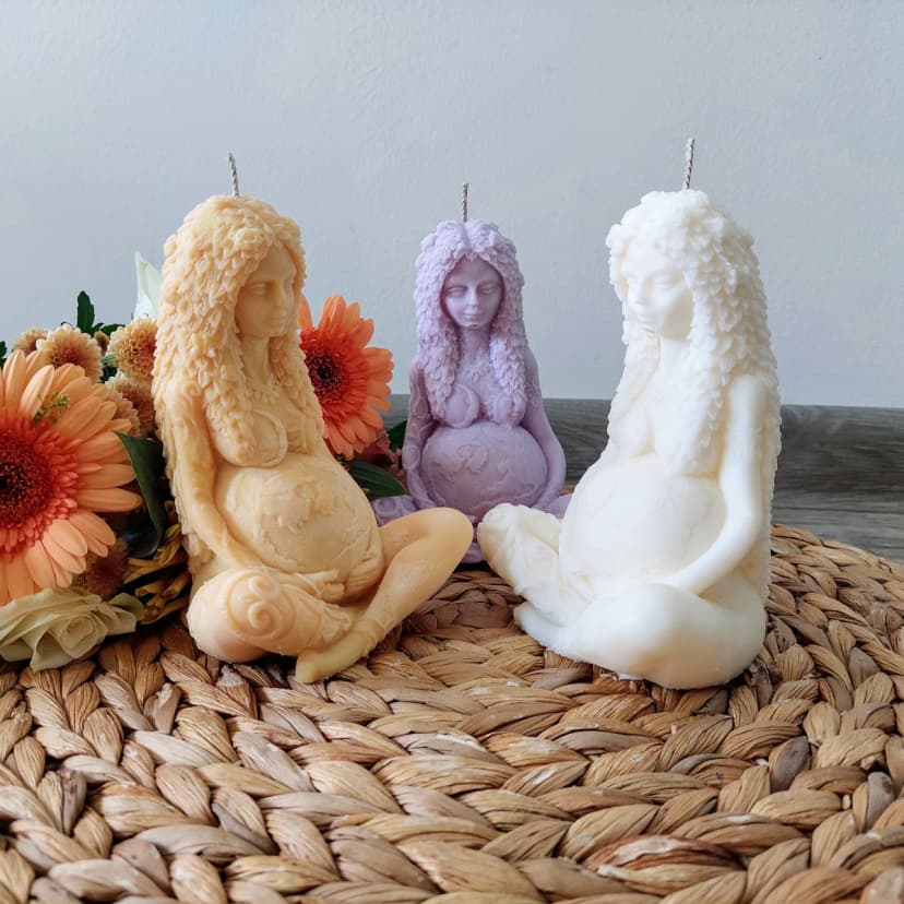 Svíčka žena - bohyně